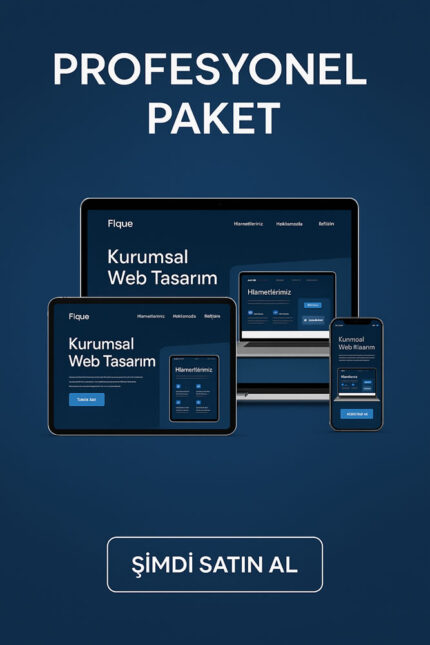 Profesyonel Web Tasarım Paketi